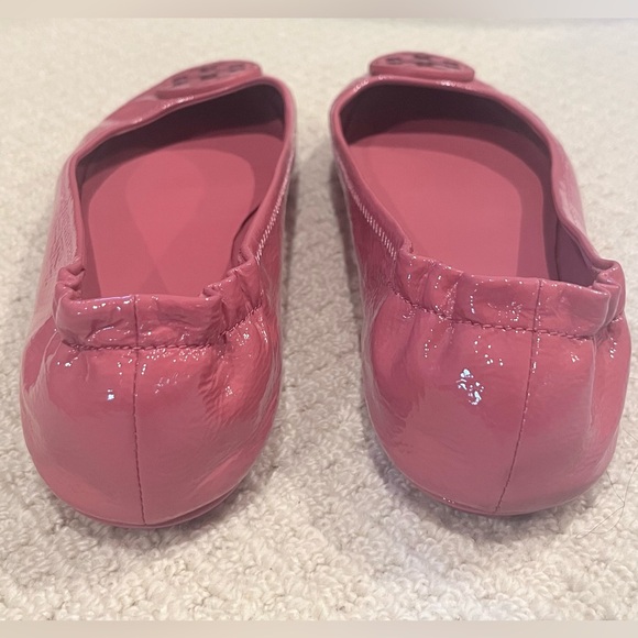 Tory Burch Minnie Travel Ballet Shoes - Washed Berry - Picture 2 of 6